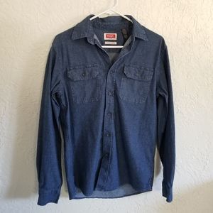 Wrangler Denim Button Down Shirt